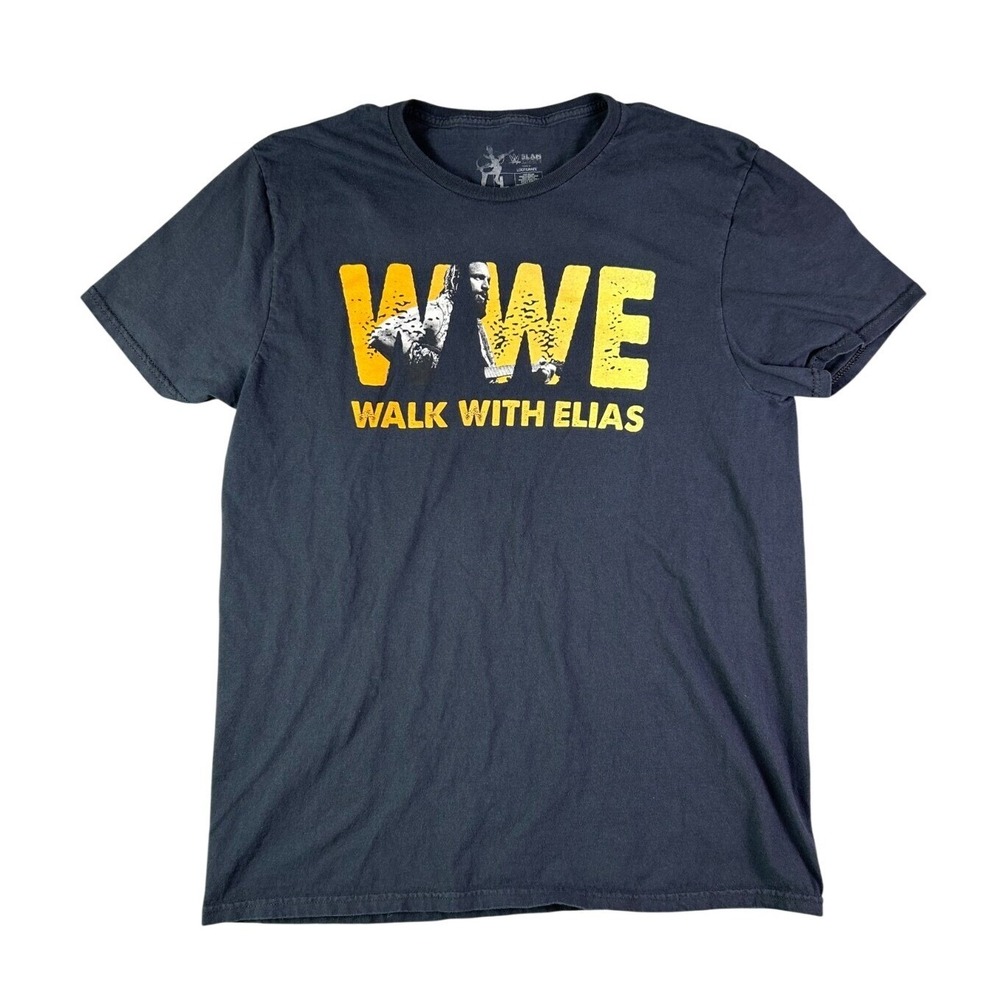 WWE Walk‎ With Elias T-Shirt Black Lootcrate Slamcrate Mens Large